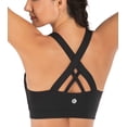thumbnail image 1 of Sujetador deportivo RUNNING GIRL con espalda entrecruzada y acolchado con tiras para mujer, 1 of 9