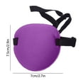 thumbnail image 3 of Purple Halloween Eye Mask Props For Festive Mood Decoration Costume Party Accessory One Size Fits Most Comfortable Wear 2.9X2.7X0.3 Inch 0.02 Lb, 3 of 6