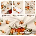 thumbnail image 4 of Fall Tablecloth 60x84 Inch Rectangular, Autumn Tablecloth with Multi Pumpkin Table Cloth Thanksgiving Table Cover for Party Dining Picnic Table Decorations, 4 of 5