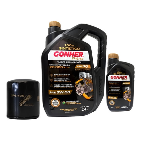 Kit Cambio Aceite Journey 2009 Al 2010 3.5 5w30 Api Sq