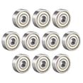 thumbnail image 1 of Unique Bargains Roulement à Billes à Gorge Profonde 10 Pcs 635Z à Écran Simple, Roulements en Acier Chromé 5x19x6mm, 1 of 6