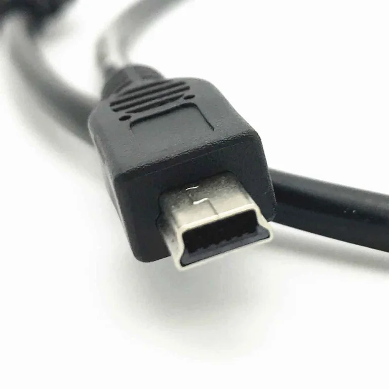 USB 2.0 A To Mini-B 5pin Cable – Sync & Charge For GPS, Old Phones & More (2ft)
