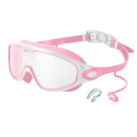 My Cool Summer Goggles Anti Fog Wide Vision Swim Goggles Leak Resistant Silicone Swim Glasses with Adjustable Strap Accessories