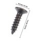 thumbnail image 2 of unbranded 50Ud Tornillos Negros Para Piezas De Guitarra Y Bajo Con Protección Pickguard Y Caja, 2 of 8