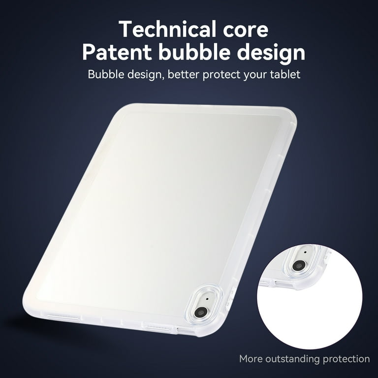 Allytech iPad 10th Generation Case 2022, Hybrid Transparent Allytech iPad 10th Generation Case 2022, Hybrid Transparent