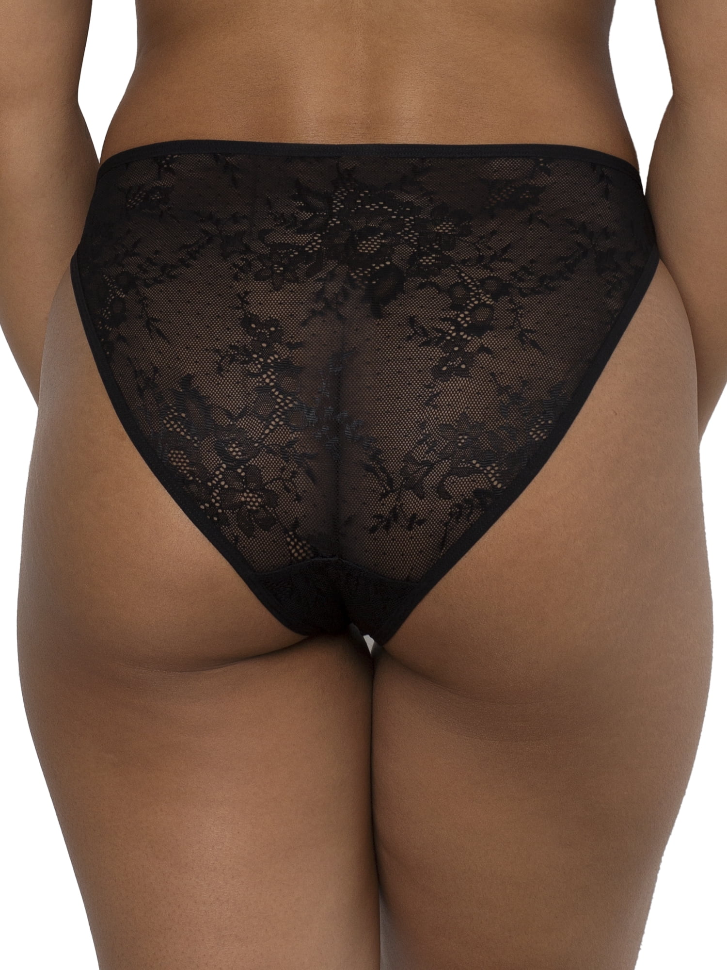 Smart & Sexy Women's Mesh High Leg Panty, 2-Pack, Style-SA1421