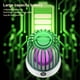 thumbnail image 4 of Inteprter Lámpara trampa para moscas eléctrica con respiración biónica, recargable por USB 2. Fuente de luz segura y práctica emitida Repelente de insectos y plagas Verde Tipo de Batería, 4 of 6