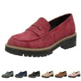 thumbnail image 5 of 2025 Chaussures Décontractées pour Femmes Chaussures à Enfiler Unies pour Femmes Femmes Décontractées à Semelle Épaisse Chaussures Décontractées pour Femmes à Enfiler à Porter avec des Robes Décontractées Chaussures Tempérament Confortables à Enfiler, 5 of 5