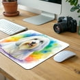 thumbnail image 5 of Coton De Tulear Dog Watercolor Style Mouse Pad Low Profile Gaming Mat, 5 of 7