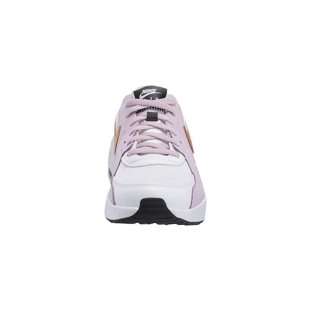 Nike Girls' Big Kids Air Max Excee Casual Shoes (White/Metalic Gold/Iced Lilac, Numeric_4_Point_5)