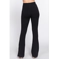 thumbnail image 4 of Women's Elastic Slim Flare Yoga Pants with Comfortable Stretch Fit, 4 of 4