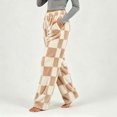 thumbnail image 4 of Mifsaly Women's Plaid Pajama Pants Elastic Waist Flannel Pant Lounge Pj Bottoms Classic Winter Sleeping Warm Clothing with Pockets, 4 of 6