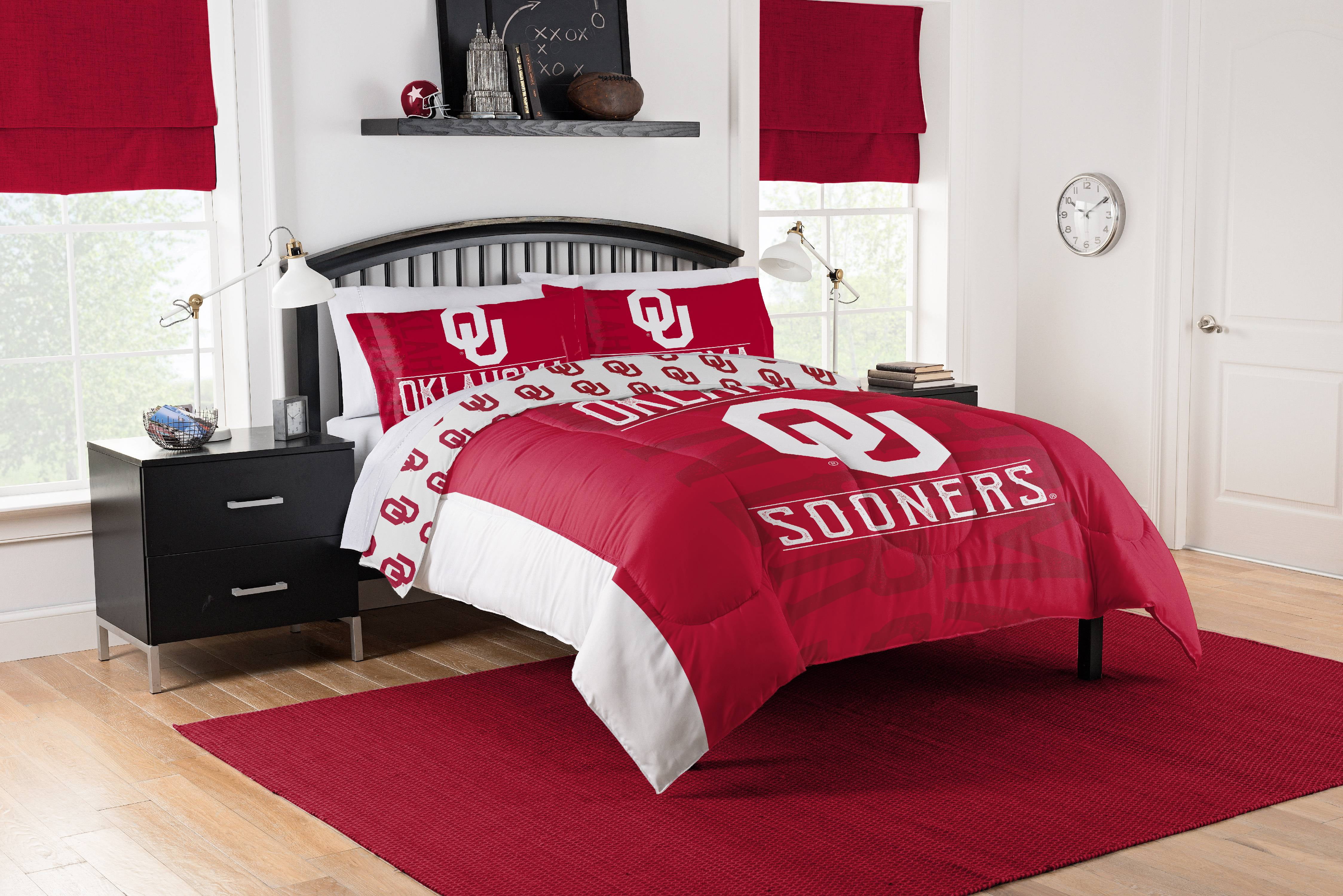 Ncaa Oklahoma Sooners Affiliation Full Queen Comforter Set 1 Each Ncaa Oklahoma Sooners Affiliation Full Queen Comforter Set 1 Each Com