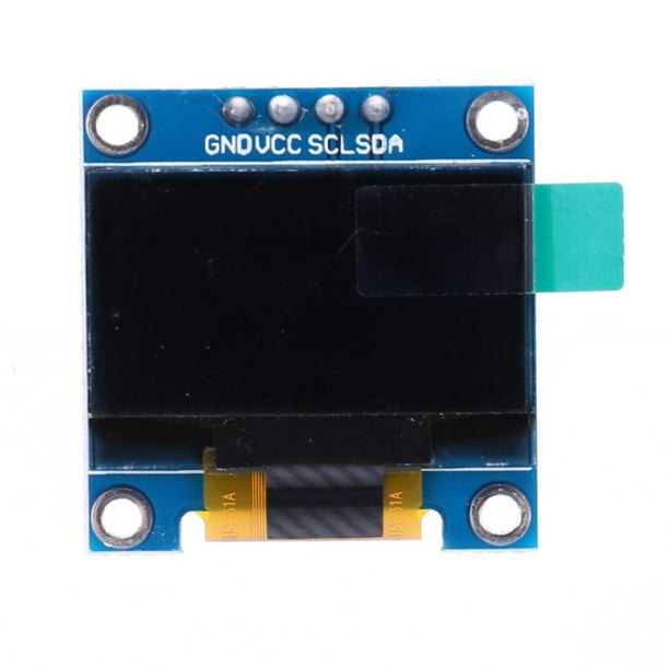 Likrtyny Módulo Pantalla OLED 128x64 Píxeles I2C IIC para R3/Raspberry Pi/Mega/51 MCU/STIM 32