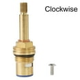 Mlless Shower Valve Cartridge for Bath Tap, Quarter Turn Flow, 20 1/2 ...