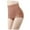 Orange, variant on BYHONG Women's High Waisted Lift Tummy Plus Size Panties Panties&nbsp;for Women Beige L