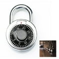 thumbnail image 6 of 1Pk Combination Lock 3-Digit Padlock Keyless Gym School Luggage Heavy Duty Steel, 6 of 6