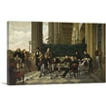 thumbnail image 1 of ARTCANVAS The Circle Of The Rue Royale 1868 Canvas Art Print by James Tissot - Size: 60" x 40" (0.75" Deep) (3-Piece), 1 of 9