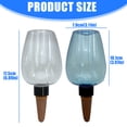 thumbnail image 3 of Colorful Plant Waterers Bottle for Continuous Adjustable Speed Leakproof Easy Filling Transparents Garden Irrigation, 3 of 8