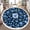 Color 3, variant on Washable Non Slip 3ft Round Rug, Green Forest Multi Tier Waterfall Stone Staircase Circle Area Rugs with Tassels Carpet for Nursery Bedroom Living Room Playroom Tent rug Tent Castle