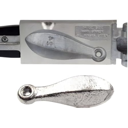 Do It Mold Large Bank Sinker Size 24 oz Do it Mold (3272) BK-1-24 Cavities 1 Total