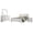 White - 4-Piece, variant on Louis Philippe Panel Bedroom Set with High Headboard