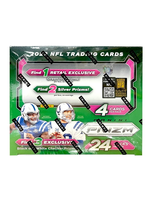 2023 Panini Prizm Football 24-Pack Retail Box Trading Cards