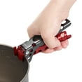 thumbnail image 3 of Mewmewcat Aluminum Pot Lifter Camping Pot Pan Grip Handle Outdoor Cooking Pot Holder, 3 of 6