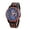 Red-Black, variant on Luxury Retro Timepiece Quartz Movement, Elegant Watch for Men, Durable and Precise Timekeeping, Wooden Round Dial Mechanical Watch, Wooden Strap, Classic Vintage Style