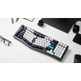 thumbnail image 4 of Keychron Q13 Max Alice Layout QMK Wireless Custom Ergonomic Mechanical Keyboard with BT5.2/2.4GHz/USB-C, Hot Swappable PBT Keycaps, RGB Backlight, Banana Switch & Knob for MacOS & Windows, Linux, 4 of 4