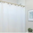 thumbnail image 3 of Achim Adjustable Ivory Shower Curtain Rod - 1" Diameter, Adjustable 41-76 Inches, 3 of 6