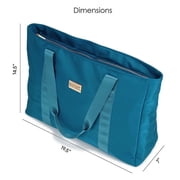 Uncomplicated Nylon Weekender Tote Bag