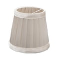 thumbnail image 2 of Shpwfbe Household Appliances Vintage Fabric Pleated Lampshade Table Desk Bed Lamp Cover Holder Chandelier, 2 of 3