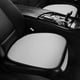 thumbnail image 1 of Cojín de asiento de coche de seda de hielo, cojín fresco de verano, gris, 1 of 6