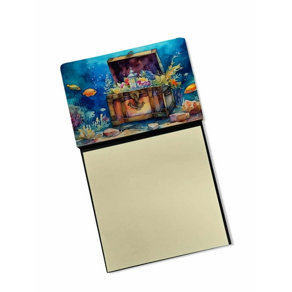 Treasure Chest Sticky Note Holder 3.25 in x 5.25 in