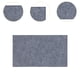 thumbnail image 2 of Alfombrilla rascadora para gatos Strade Fareast Limited Protector de sofá gris claro 60 cm x 100 cm, 2 of 8