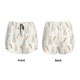 thumbnail image 3 of Balery Retro Rabbit Pantalones cortos deportivos para mujer con forro y dos bolsillos, elásticos, para entrenamiento, gimnasio, yoga-Medium, 3 of 7