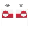 thumbnail image 3 of FcBaudy Greenland Hand Cranked Flag Small Flag 14 X 21cm A flags, 3 of 9