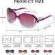 thumbnail image 3 of Gafas de sol polarizadas para mujer 100% protección UV - 2229 (púrpura) JM, 3 of 5