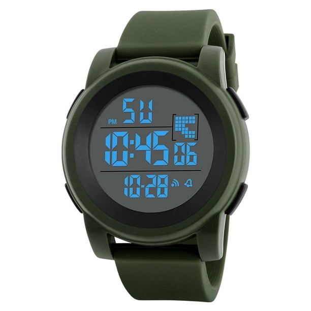 Reloj deportivo para hombre, relojes para hombre, analógico, digital, militar, deportivo, LED, reloj de pulsera, reloj de cuarzo.