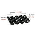 thumbnail image 3 of Ceramic Egg Box Egg Tray Holder Non Slip Egg Storage Organizer for Fridge Refrigerator Kitchen Worktop Countertop Decorative Accessories Holds 12 Chicken Eggs, 3 of 7