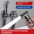 thumbnail image 4 of relayinert Wall-Mounted Kitchen Faucet With Spray Gun, 2-In-1 Design, 360° Swivel, Easy Convenient Suitable For Shop And Bars silver, 4 of 6