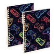 thumbnail image 3 of joogoo Spiral Journal Notebook Game Controller College Ruled Notebooks 8.3" x 5.7" 1 PC, 3 of 8