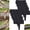 Black, variant on Plastic Garden Retaining Border / Faux-Stone Garden Fence – No-Dig Lawn Edging, DIY Interlocking Faux-Stone Flowerbed Barrier for Outdoor Landscaping