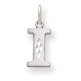 thumbnail image 1 of Initiale en Or Blanc 14K Satin Massif Diamant, 1 of 2