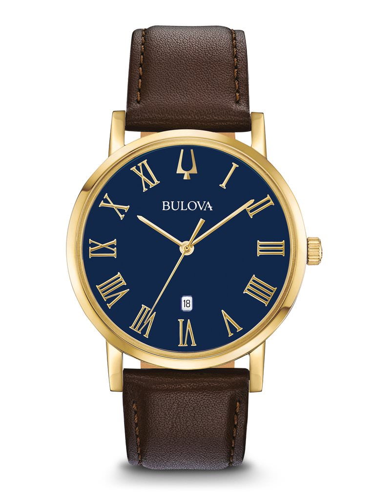 Bulova Bulova Men's Leather Watch 97B177