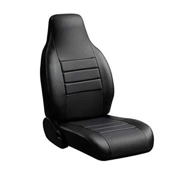 FIA 6742BLKBLK Bench Split 402040 Black Front Seat Cover for 2019