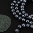 thumbnail image 4 of Granos redondos de resina Yuyangstore Prettyia 8mm/10mm 115/90 Negro, 4 of 8