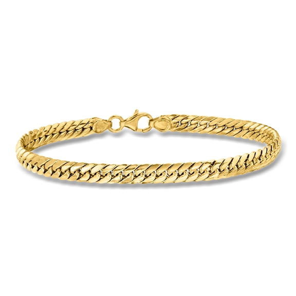 Ross-Simons Italian 14kt Yellow Gold Cuban-Link Bracelet, Women's, Adult