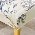 thumbnail image 6 of Dining Room Chair Covers Set of 6,Printed Pattern Parsons Chair Slipcovers Removable Washable Kitchen Seat Dining Chairs Protector Cover for Home or Party, 6 of 6